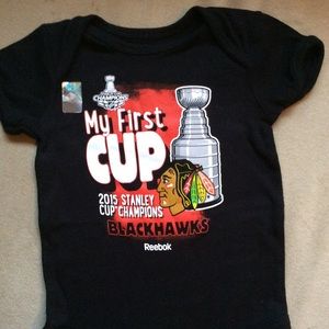 Baby Blackhawks Onesie